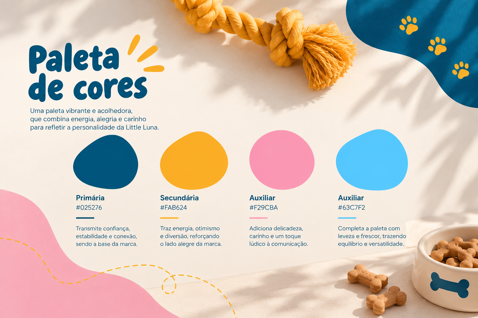 Paleta de Cores Little Luna — Little Luna