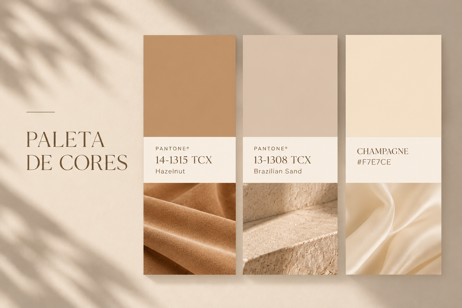 Paleta de Cores em Tons Neutros — Lulima