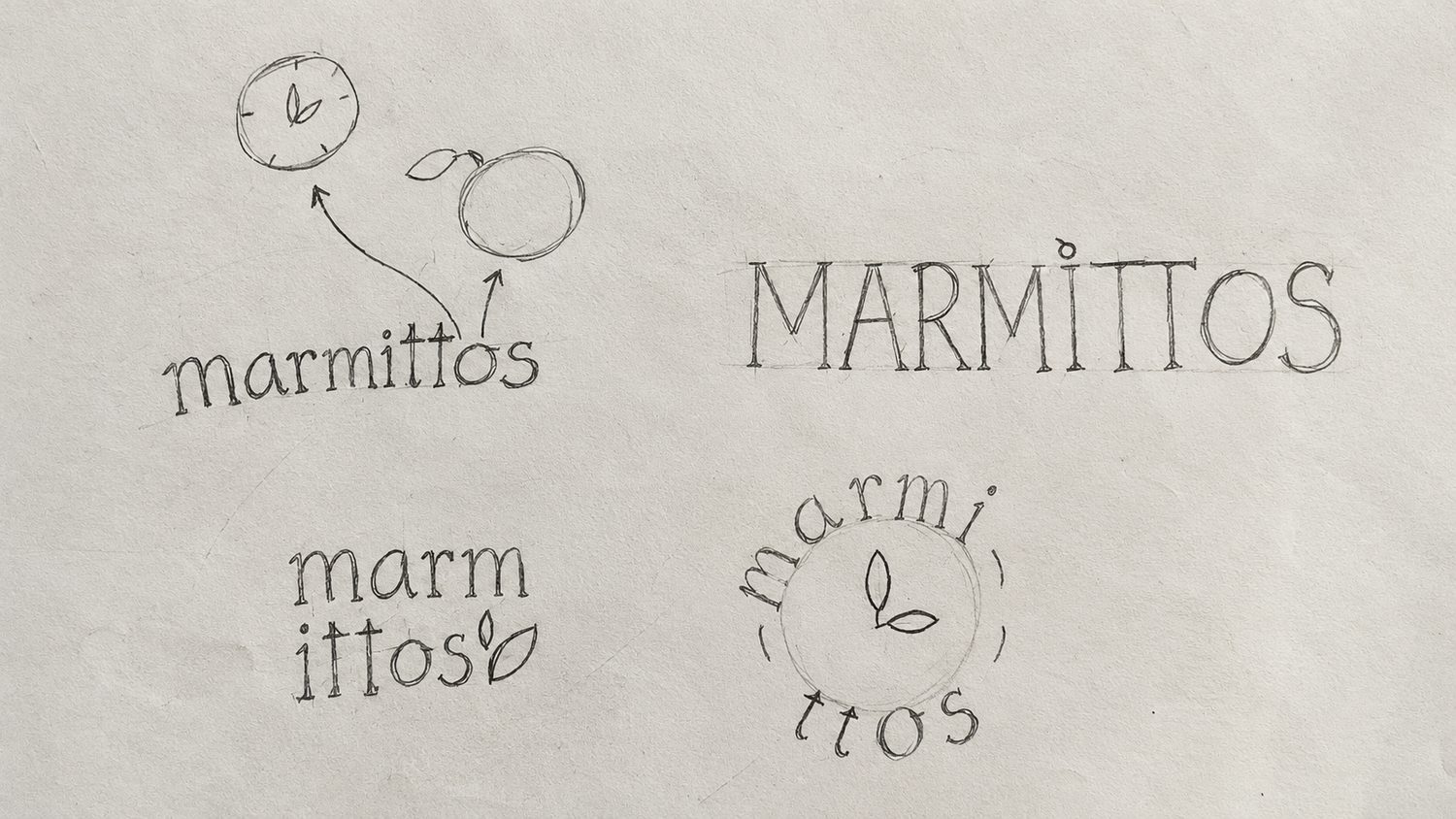 Marmittos brand identity exploration